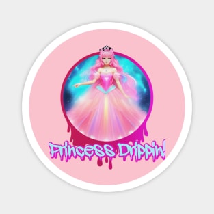 Princess Drippin' Tee Magnet